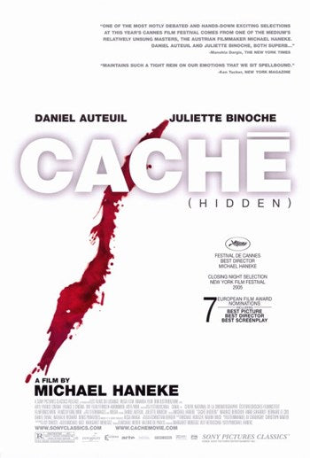 Cache Movie Poster showcasing stunning cinematic artwork.
