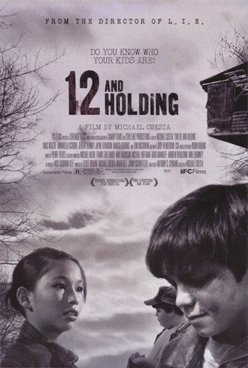 Twelve and Holding Movie Poster Print, featuring emotional childhood themes.