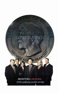 Boston Legal Movie Poster Print showcasing courtroom drama