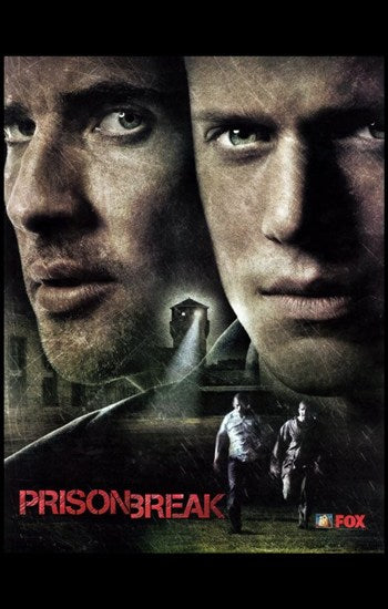 Prison Break TV movie poster featuring iconic imagery from the series.