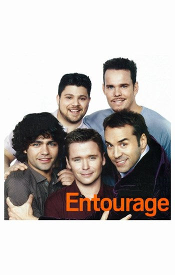 Entourage Movie Poster Print showcasing the adventures of Hollywood friends.