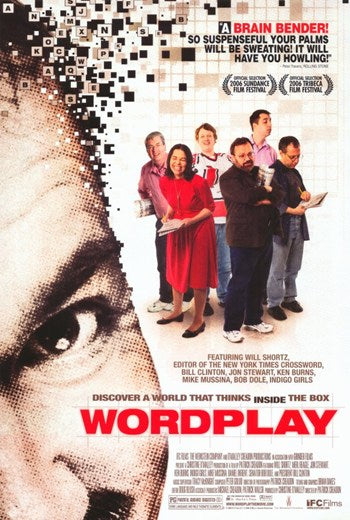 Wordplay Movie Poster - Creative and Clever Design