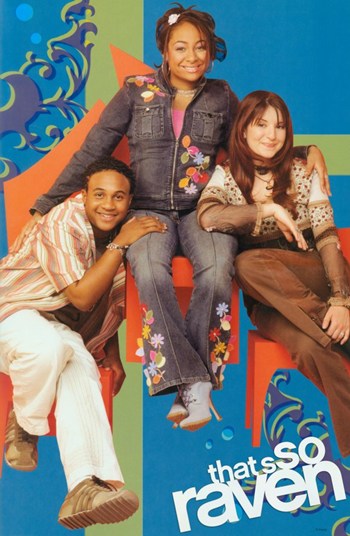 That's So Raven movie poster print featuring iconic character Raven Baxter.