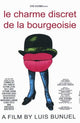 The Discreet Charm of the Bourgeoisie Movie Poster Print featuring surreal imagery.