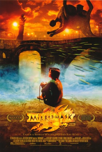 MirrorMask Movie Poster Print showcasing whimsical fantasy artwork.