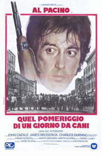 Dog Day Afternoon Movie Poster Print showcasing classic film art
