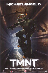 Teenage Mutant Ninja Turtles Movie Poster featuring iconic characters.