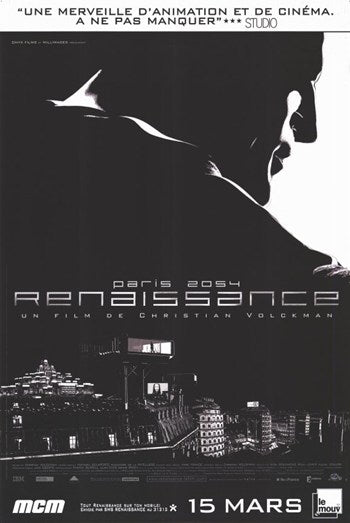 Renaissance Movie Poster Print showcasing vibrant colors and intricate details.