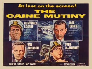 The Caine Mutiny Movie Poster Print - 11 x 17 inches