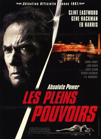 Absolute Power Movie Poster Print showcasing thrilling suspense imagery.