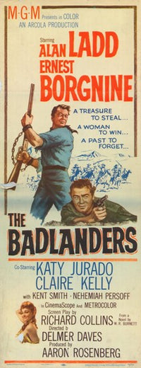 The Badlanders Movie Poster Print - cinematic art for home decor
