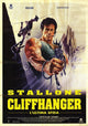 Cliffhanger Movie Poster Print featuring action-packed scenes.