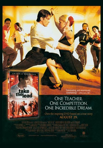 Take the Lead Movie Poster Print showcasing dance and inspiration.