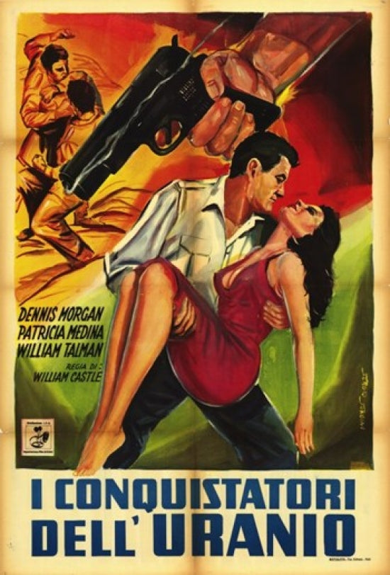 Uranium Boom Movie Poster Print showcasing vibrant cinema art