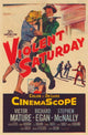 Violent Saturday Movie Poster Print - Classic film artwork