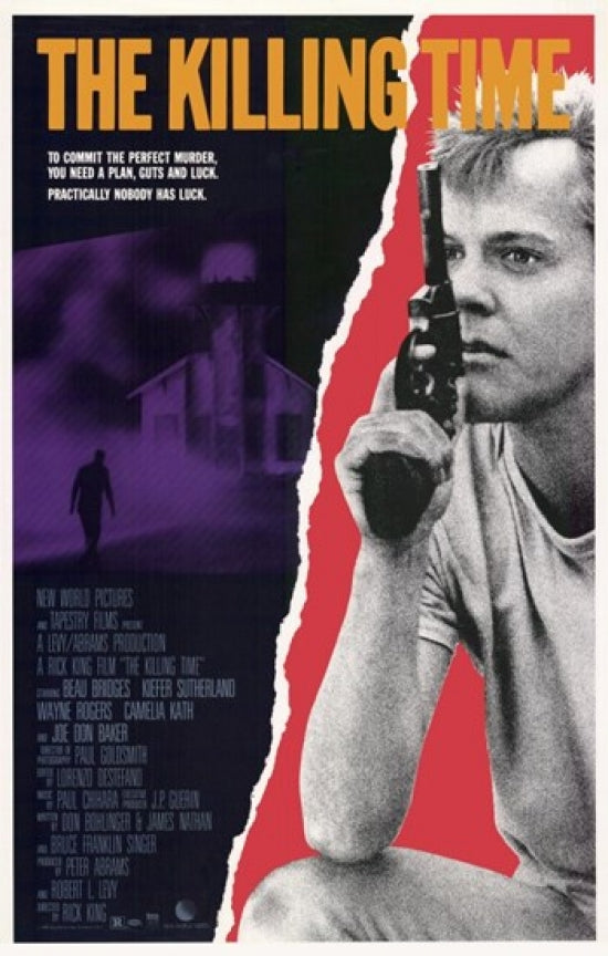 The Killing Time movie poster print showcasing cinematic art.