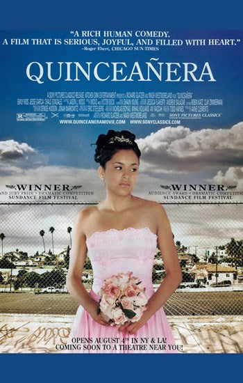 Quinceanera Movie Poster Print showcasing a vibrant celebration theme.