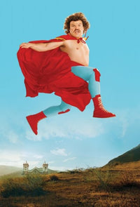 Nacho Libre Movie Poster featuring Jack Black's character Ignacio.