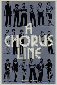 A Chorus Line Movie Poster Print showcasing Broadway performance.