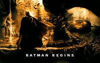 Batman Begins Movie Poster Print - 11x17 Wall Art