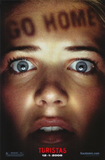 Turistas Movie Poster Print showcasing thrilling adventure theme.
