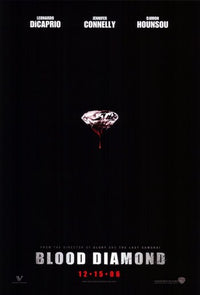 Blood Diamond Movie Poster Print showcasing intense cinematic themes.