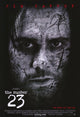 The Number 23 Movie Poster Print featuring intense psychological themes.