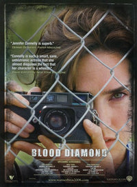 Blood Diamond Movie Poster Print showcasing themes of adventure and redemption.