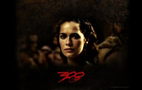 300 Movie Poster featuring iconic film artwork