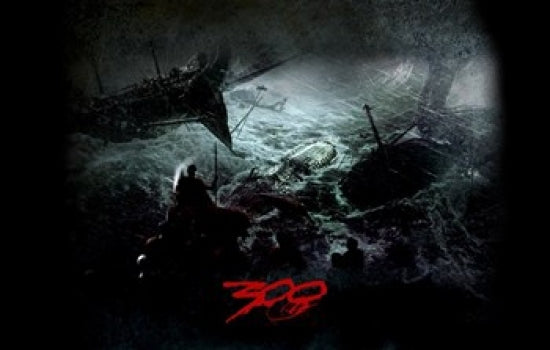 300 Movie Poster Print - 11 x 17 featuring epic Spartan warriors.