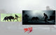 300 Movie Poster Print showcasing epic battle scene from the film.
