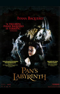 Pan's Labyrinth Movie Poster Print featuring magical imagery.