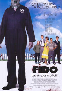 Fido Movie Poster Print featuring whimsical imagery from the film.