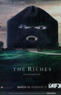 The Riches Movie Poster showcasing vibrant visuals.
