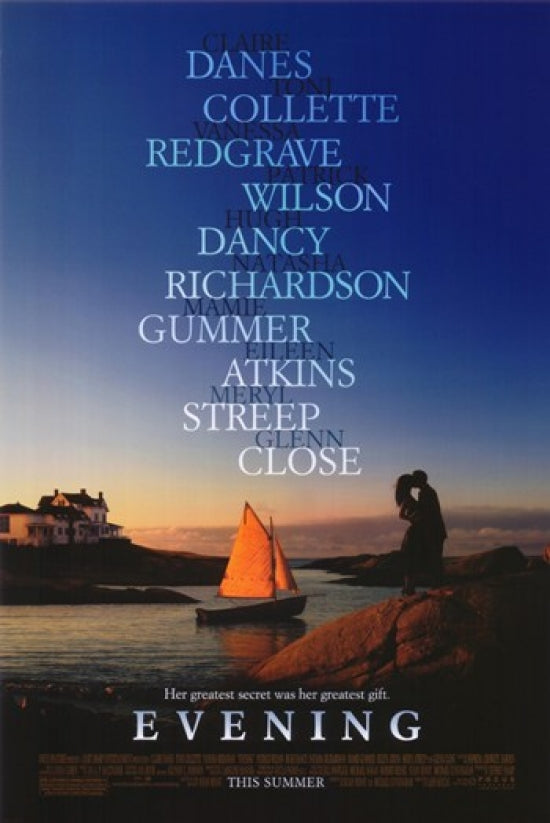 Evening Movie Poster Print showcasing cinematic allure