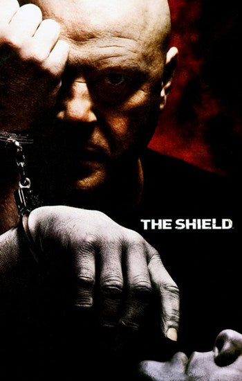 The Shield Movie Poster Print featuring dramatic imagery.