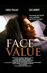 Face Value Movie Poster Print showcasing cinematic artwork.