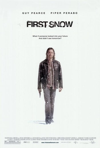 First Snow Movie Poster Print showcasing a beautiful winter scene.