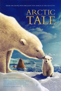 Arctic Tale Movie Poster Print featuring vibrant Arctic scene