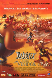 Asterix and the Vikings Movie Poster Print showcasing vibrant artwork.