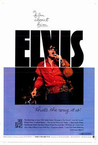 Elvis That's the Way It Is Movie Poster Print showcasing Elvis Presley.