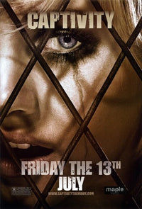 Captivity Movie Poster Print showcasing suspenseful cinematic art