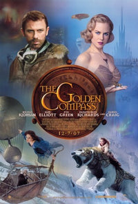 The Golden Compass Movie Poster Print showcasing adventure and fantasy.
