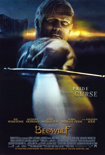 Beowulf Movie Poster Print showcasing epic adventure art.