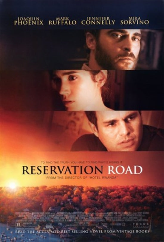 Reservation Road Movie Poster showcasing dramatic film art.