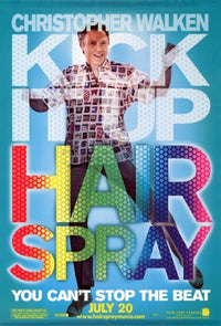Hairspray Movie Poster Print featuring vibrant colors and lively design.