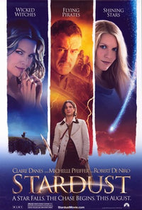 Stardust Movie Poster Print showcasing enchanting fantasy art.