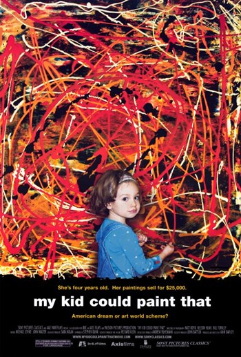 My Kid Could Paint That Movie Poster Print - Artistic Film Decor