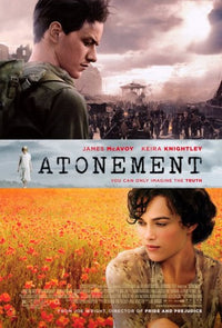 Atonement Movie Poster Print featuring iconic imagery from the film.