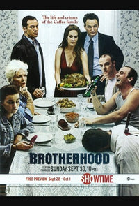 Brotherhood TV Show Movie Poster Print displaying intense drama.